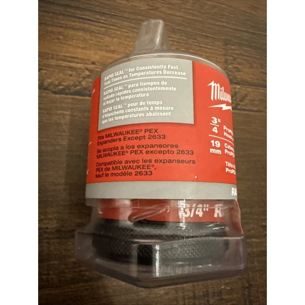 Milwaukee Tool 49-16-2416 3/4 In. Propex Expander Head With Rapid Seal For M12